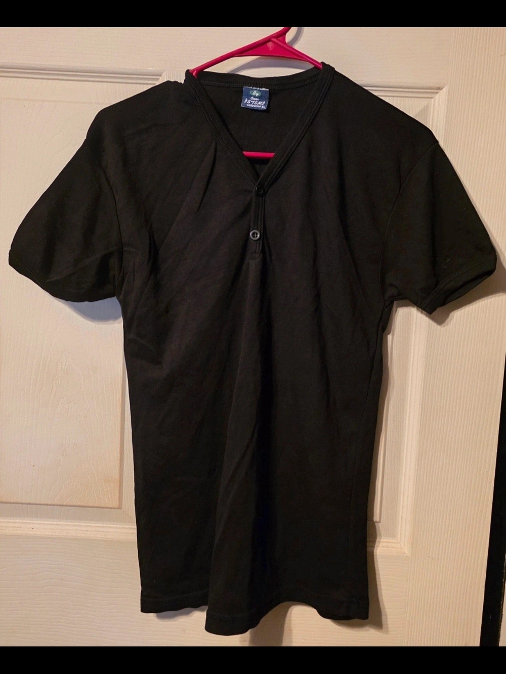 Men's Black Short Sleeve Tee
